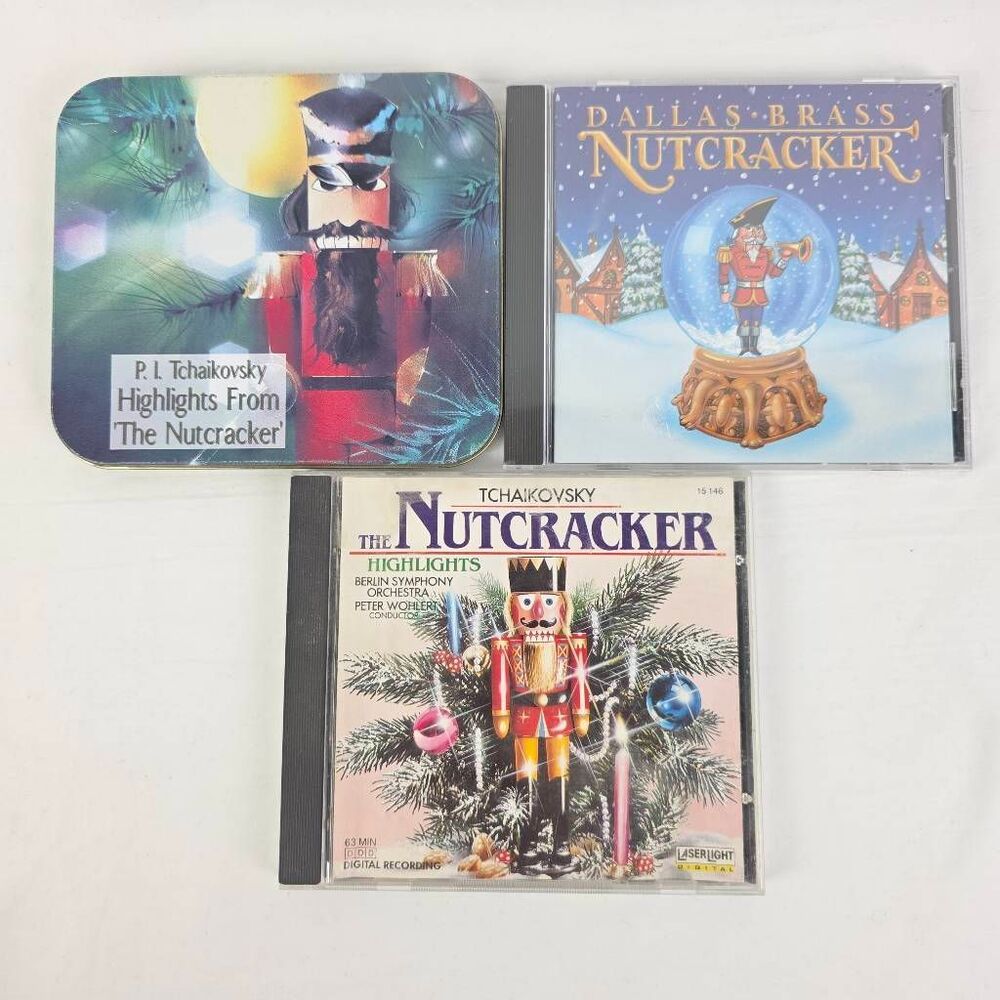 Nutcracker CD Lot 3 Tchaikovsky Dallas Brass Christmas